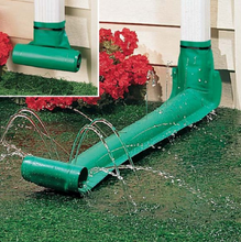 Load image into Gallery viewer, Automatic Rain Diverter Extension Flexible Drain Pipe for Keeping Water from The Foundation, Green