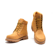 Load image into Gallery viewer, Workpoint H84102 men's wheat soft toe work boot, front pair view