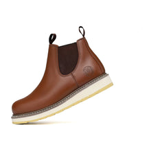 Load image into Gallery viewer, Workpoint H84985 men's brown soft toe Chelsea work boot