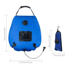 Load image into Gallery viewer, Camp Shower Bag 20L, PVC, Outdoor, Portable, Durable, Easy Store For 500pcs