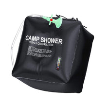Load image into Gallery viewer, Camp Shower Bag, 10gallons/40L Black Portable shower For 500pcs