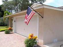 Load image into Gallery viewer, Adjustable Stainless Steel Flagpole with Tangle-Resistant Rotating Rings, 5-Section Outdoor Patio Use