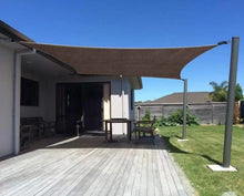 Charger l&#39;image dans la galerie, 16&#39;x26&#39; Rectangle Patio Sun Shade Sail（Brown Color）
