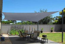 Charger l&#39;image dans la galerie, 16&#39;x&#39;16&#39; Rectangle Patio Sun Shade Sail（Grey Color）
