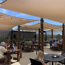 Charger l&#39;image dans la galerie, 18&#39;x&#39;24&#39; Rectangle Patio Sun Shade Sail（Sand Color）
