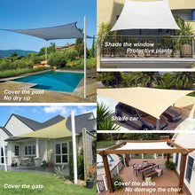 Load image into Gallery viewer, 18&#39;x&#39;14&#39; Rectangle Patio Sun Shade Sail（Red Color）

