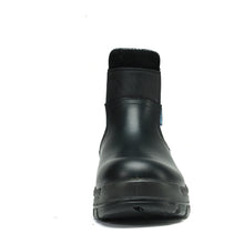 Load image into Gallery viewer, Workpoint 80M02 men's black 6-inch soft toe Chelsea work boots, front view
