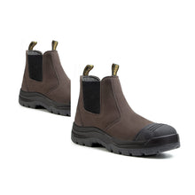 Load image into Gallery viewer, Workpoint COF802 men's brown 6-inch soft toe Chelsea work boots, pair view
