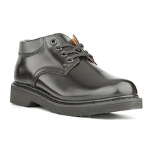 Load image into Gallery viewer, Workpoint H82102 men's black soft toe work shoe, three-quarter view
