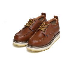 Load image into Gallery viewer, Workpoint H82994 men's brown soft toe work shoe, pair view
