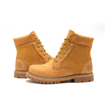 Load image into Gallery viewer, Workpoint H84102 men's wheat soft toe work boot, pair view
