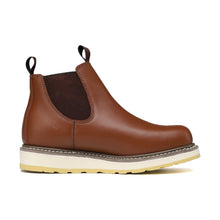Load image into Gallery viewer, Workpoint H84985 men's brown soft toe Chelsea work boot, opposite side view
