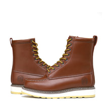 Load image into Gallery viewer, Workpoint H86994 men's brown 8-inch soft toe work boot, pair view
