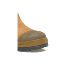 Load image into Gallery viewer, Workpoint TAN802 men's wheat 6-inch soft toe Chelsea work boots, toe detail
