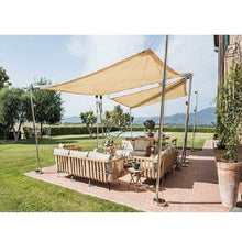Load image into Gallery viewer, 8&#39;x&#39;10 Rectangle Patio Sun Shade Sail (Sand Color)
