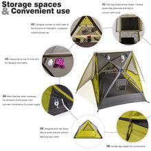 Load image into Gallery viewer, WORKPOINT Camping Tent, Quick Installation&amp;Folding, FOR 2 Person
