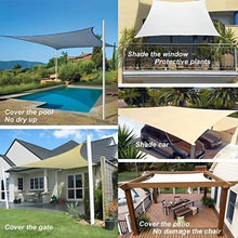 Charger l&#39;image dans la galerie, 16&#39;x&#39;20&#39; Rectangle Patio Sun Shade Sail（Red Color）
